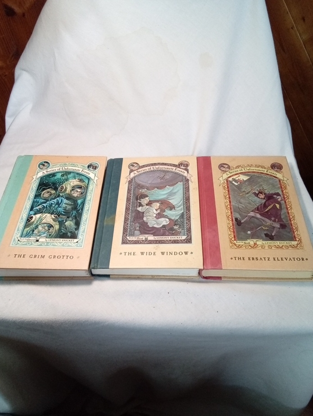 1st Edition Hardcovers. A Series of Unfortunate Events Kids Book Set